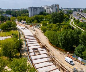 Budowa tramwaju do Dworca Zachodniego od strony Ochoty