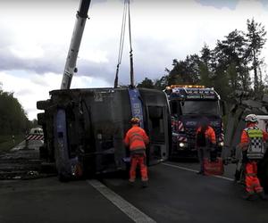 Wypadek autokaru w Niemczech