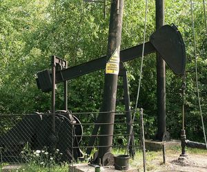 Kopalnia ropy naftowej w Bóbrce