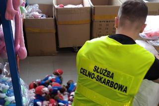 Mazowiecka KAS zabezpieczyła podrobione zabawki za milion złotych