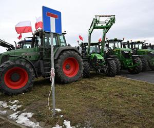 Protest rolników w Medyce