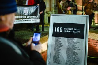 Protest w Gdańsku. Mieszkańcy chcą dymisji Dulkiewicz
