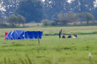 Rosyjski dron znaleziony w Oleśnie