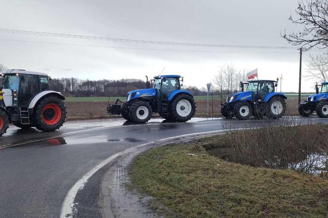 Protest rolników na Mazowszu. Blokady dróg, ogromne utrudnienia [MAPA]