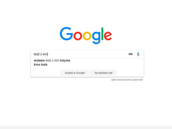 Łódź w Google. Czego szukamy najczęściej?