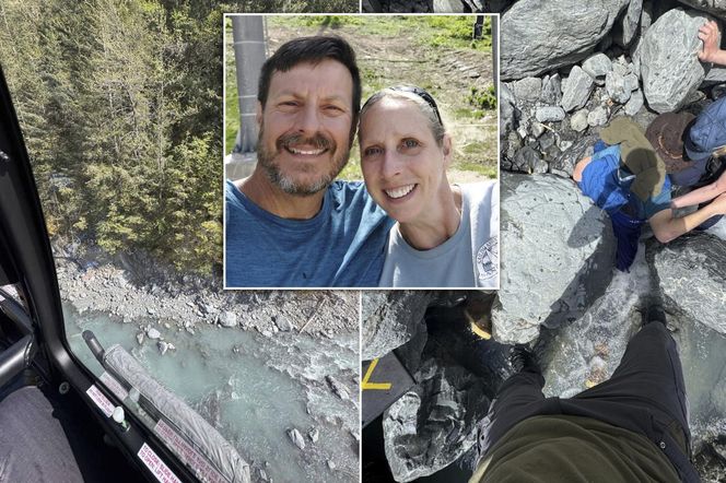 Przygniótł go 300-kilogramowy głaz i żyje! Zobacz zdjęcia z akcji ratunkowej