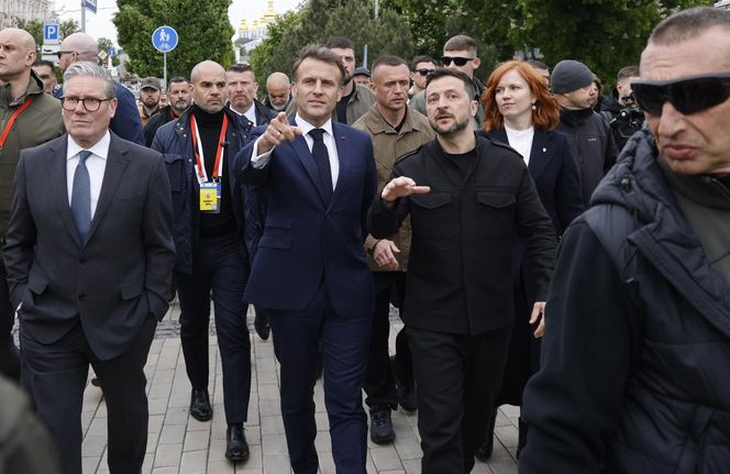 Rozmowa Zełenskiego z Macronem. Jednakowo postrzegamy kluczowe dla Europy kwestie bezpieczeństwa