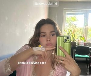 M jak miłość nowy sezon. Franka (Dominika Kachlik) na planie