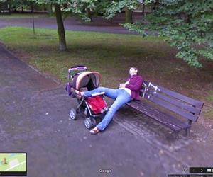 Dziwne zdjęcia z Google Street View w Polsce