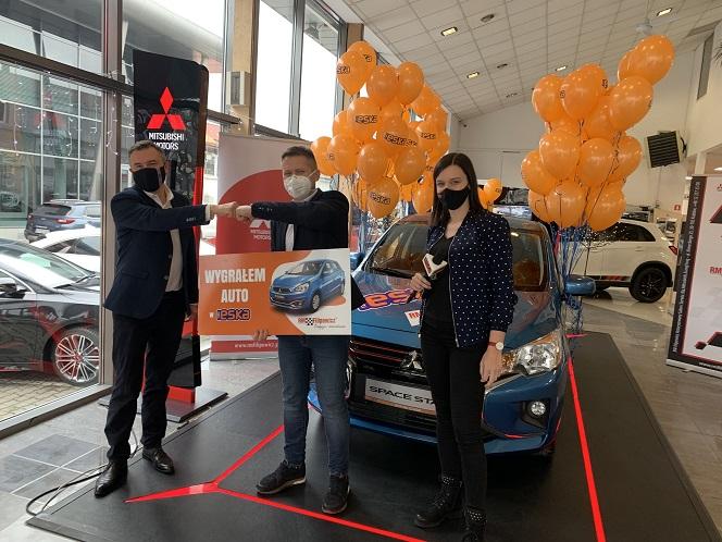 Bartek odebrał Mitsubishi Space Star od Radia ESKA!	