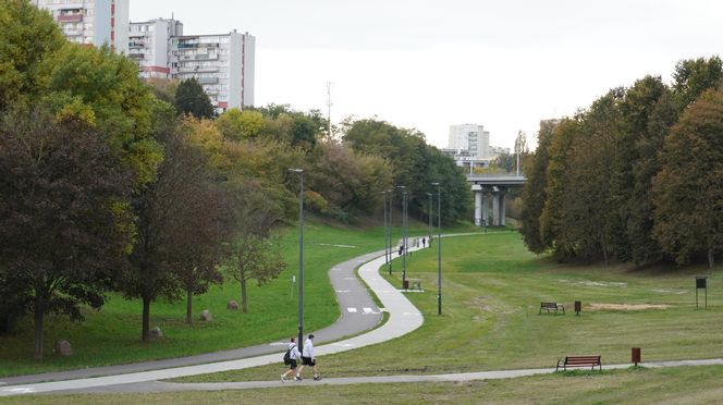 Park Rury w Lublinie w jesiennej odsłonie! Zobacz koniecznie jak teraz wygląda. Zdjęcia z ziemi i nieba