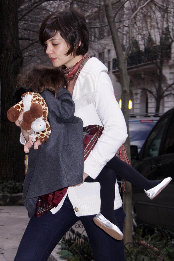 Suri Cruise w pieluchach