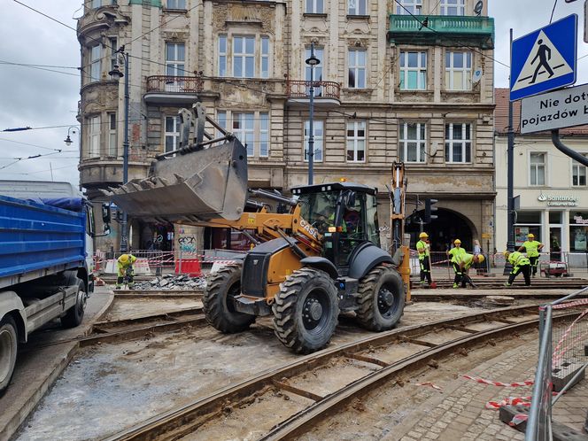 Utrudnienia dla pasażerów. Ulica Gdańska bez tramwajów