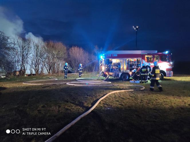 DRAMAT w Zalasowej. Gospodarz stracił w pożarze materiały na remont domu