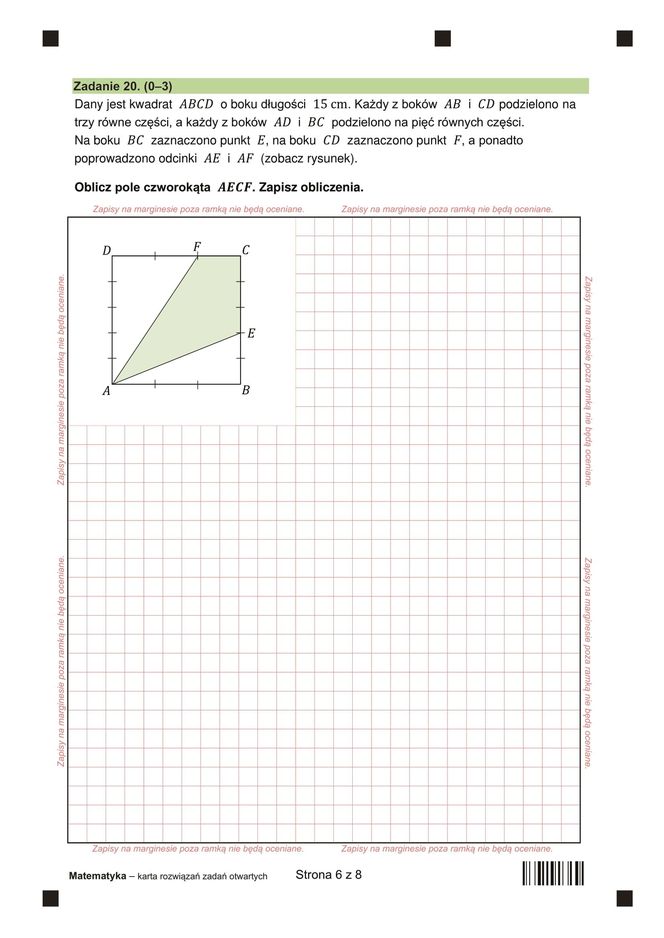Egzamin ósmoklasisty 2025 - matematyka