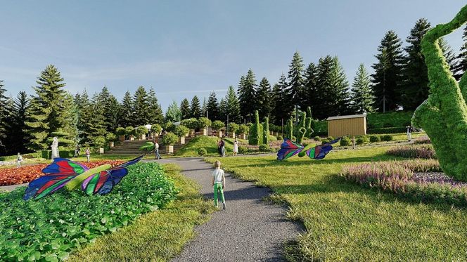 Polana Światła i Muzyki - Góra Parkowa, Krynica-Zdrój