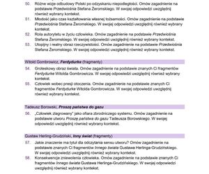 Pytania jawne na maturę ustną z języka polskiego 2026. CKE podała listę