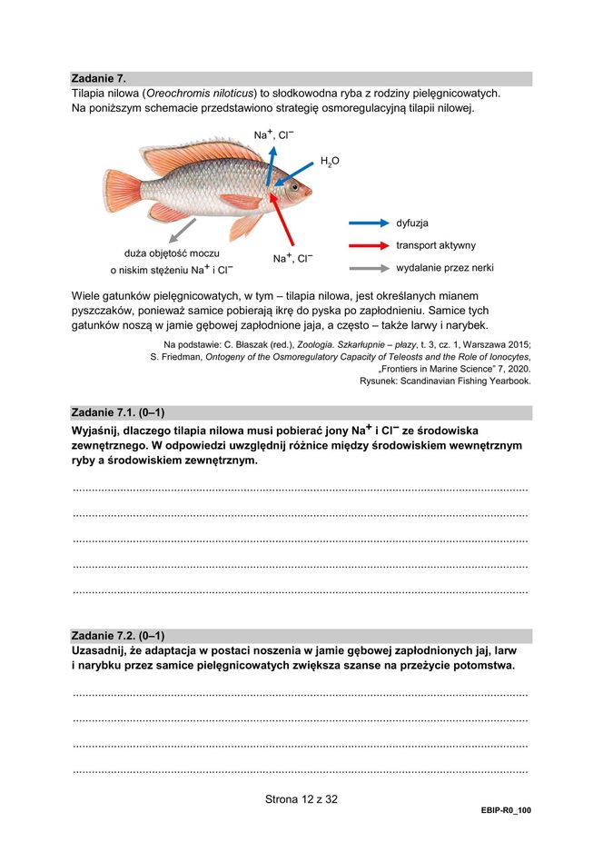 Matura 2025 - biologia