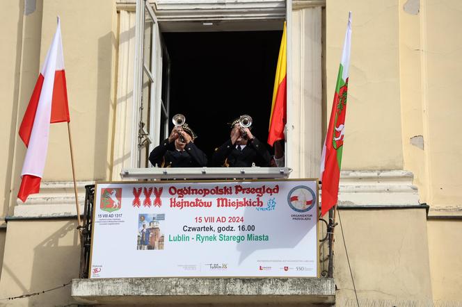 W Lublinie popłynęły dźwięki ponad 30. hejnałów polskich miast