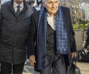 Michel Platini & Sepp Blatter