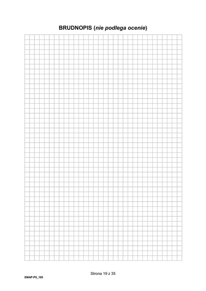 Matura poprawkowa 2025- FORMUŁA 2015