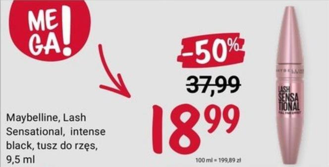Tusz do rzęs Maybelline 18,99 zł