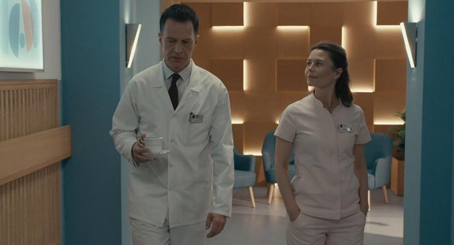 	Na dobre i na złe odc. 959 finał sezonu. Andrzej Falkowicz (Michał Żebrowski), Kinga Lipska (Magdalena Kumorek)