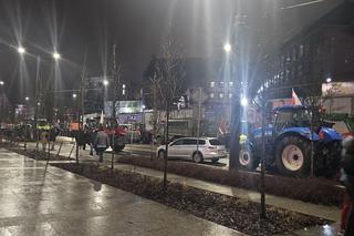 Protest rolników w Olsztynie 21 lutego. Co dzieje się w centrum?
