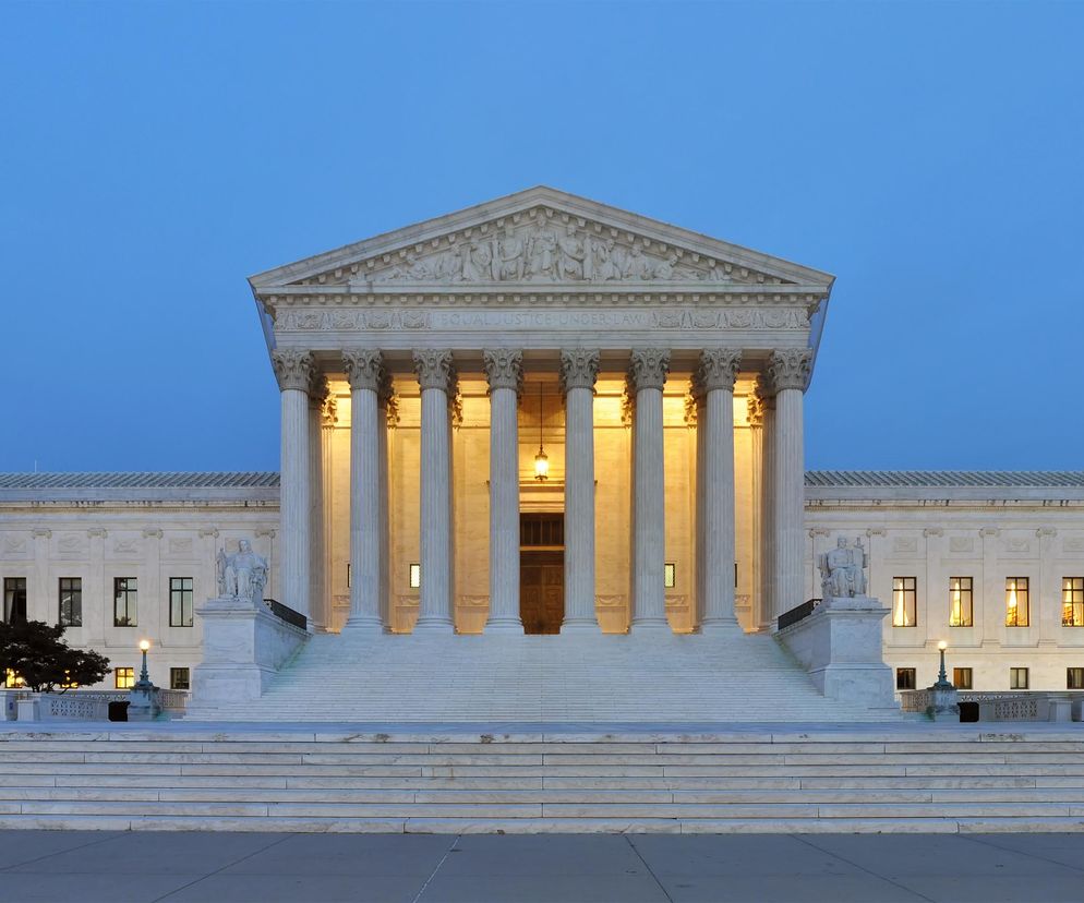 Budynek Sądu Najwyższego USA w Waszyngtonie