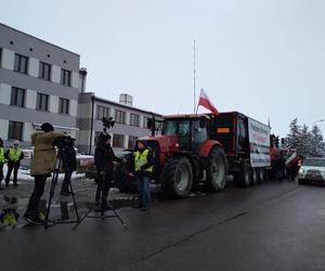 Protest rolników w Hrubieszowie - 9 lutego 2024