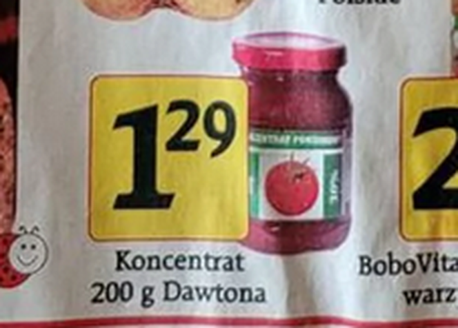 Gazetka z Biedronki z 1999 roku