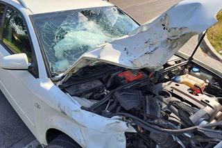 Groźny wypadek na skrzyżowaniu ul. Cegielnianej i Żytniej w Kraśniku