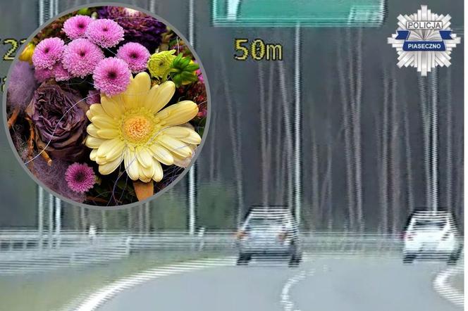 Gnał ponad 200 km/h! Spieszył się po kwiaty dla mamy
