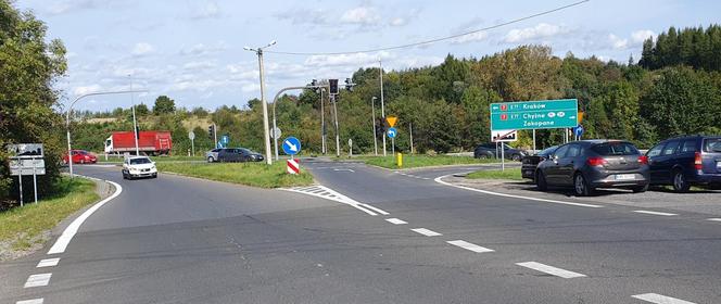 Budowa nowego węzła w Myślenicach, na skrzyżowaniu Zakopianki z ul. Sobieskiego.