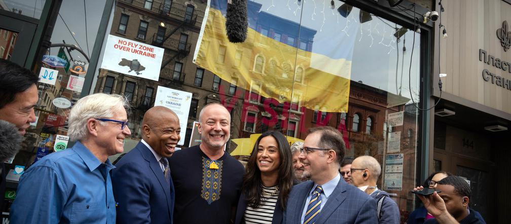 NY otworzył serca dla Ukraińców