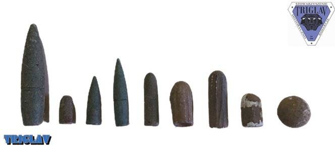 Przekrój historyczny pocisków