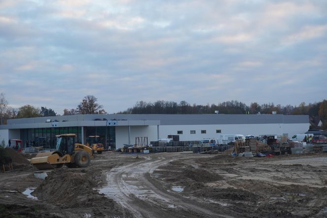 Tak powstaje Lidl na skraju Białegostoku