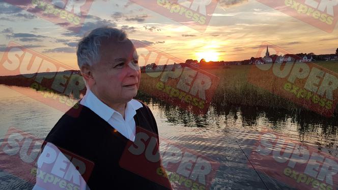 PREZES Kaczyński na urlopie