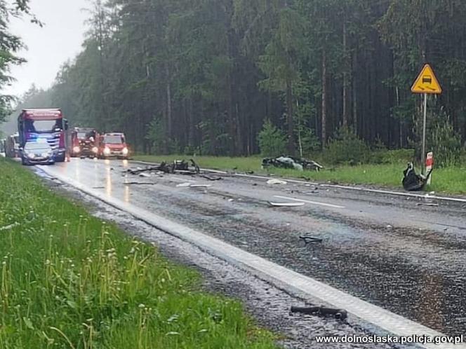 Tragedia na DK 8. Zginął młody kierowca BMW