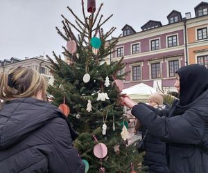  Zamojskie przedszkola i szkoły dekorowały choinki