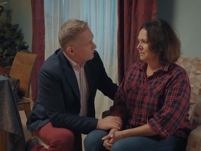 M jak miłość, odcinek 1846: Artur (Robert Moskwa), Marysia (Małgorzata Pieńkowska) 