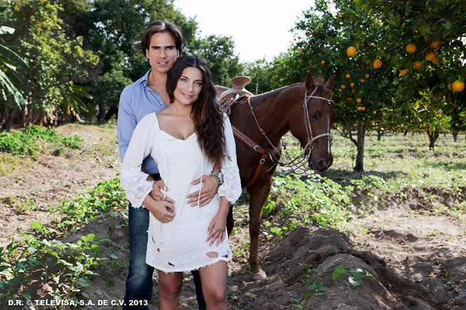 Nieposkromione serce (Corazon indomable). Maricruz (Ana Brenda Contreras), Octavio (Daniel Arenas)