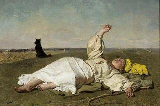 Józef Chełmoński, „Babie lato” (1875)
