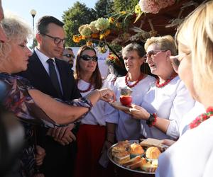 Święto Wdzięczni Polskiej Wsi w Miętnem koło Garwolina z udziałem premiera i ministrów