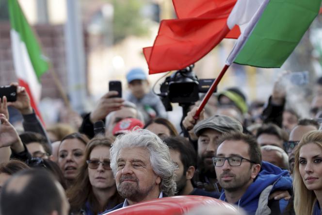 Beppe Grillo WŁOCHY wybory