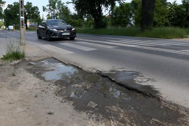 Dziurawa ulica Białołęcka