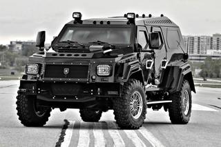 Conquest Knight XV: pancerny SUV dla milionerów (takim autem jeździł Janukowycz) - WIDEO