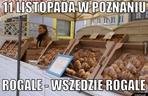 Najlepsze memy o rogalach świętomarcińskich. Tak się je słodkości w Poznaniu!