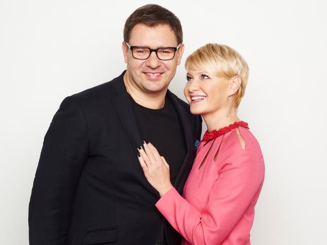 	Rodzinka.pl 6 sezon. Natalia (Małgorzata Kożuchowska), Ludwik (Tomasz Karolak)