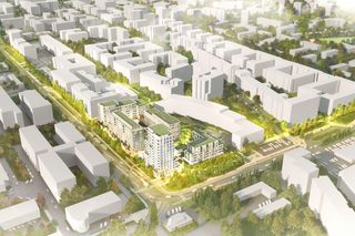 Nowe osiedle przy Postępu 2 w Warszawie - wizualizacje